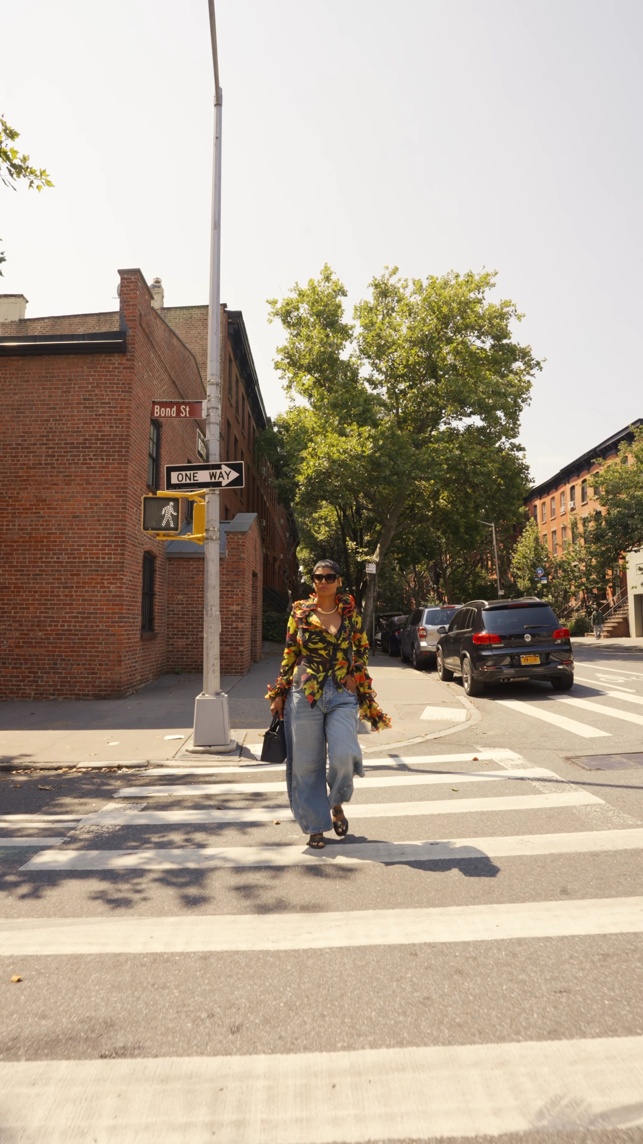 Wearing Christopher John Rogers Blouse and Free People Jeans - perfect for a coffee run.

#LTKStyleTip #LTKSeasonal #LTKBeauty