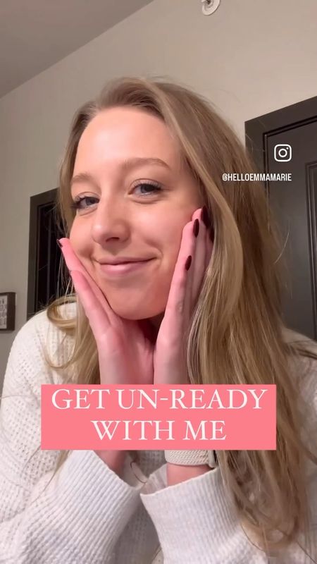 Get un-ready with me! 

Products mentioned: 
-Cult classic cleanser
-So gingerbread exfoliating sugar scrub
-Brightening treatment drops
-NEW 24-7 moisturizer Intense
-Rose glow & get it brightening eye balm

Use code HELLOEMMAMARIE at checkout to save 15%!

#tulapartner #embraceyourskin

#LTKunder50 #LTKbeauty #LTKsalealert