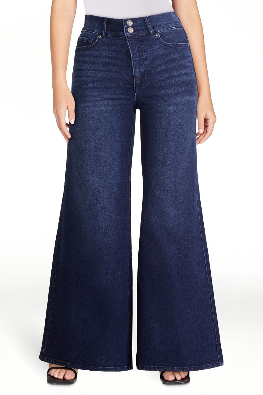 Sofia by Sofia Vergara Women's and Women's Plus Margot Wide Leg High Rise Jeans, 30.5" and 32.5" ... | Walmart (US)