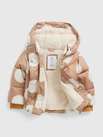 Toddler Sherpa-Lined Puffer Jacket | Gap (US)