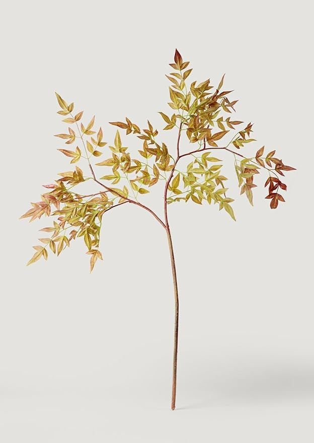 Artificial Nandina Leaf Branch - 39" | Amazon (US)