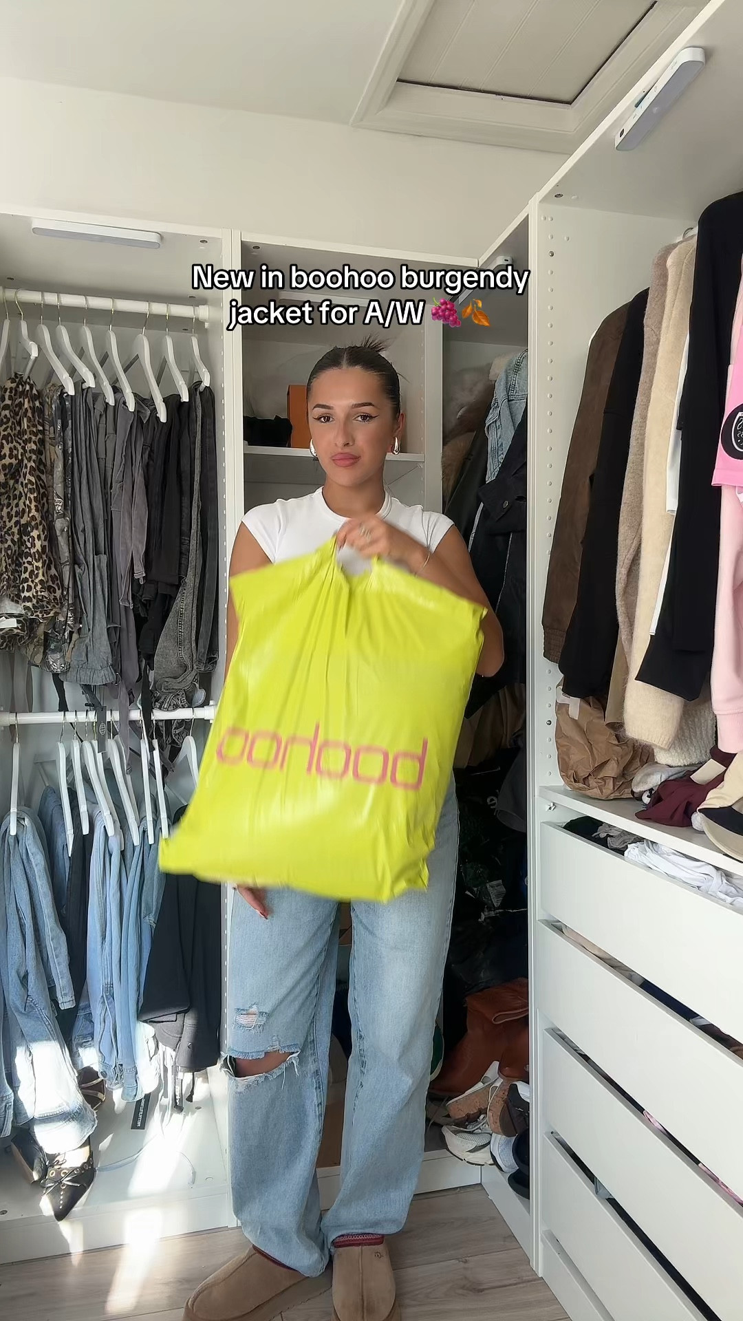 The perfect jacket for A/W 🍇🫶🏻