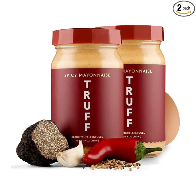 TRUFF Spicy Mayo, Gourmet Mayonnaise made with Black Winter Truffles, Sunflower Oil, Cage-Free Eg... | Amazon (US)
