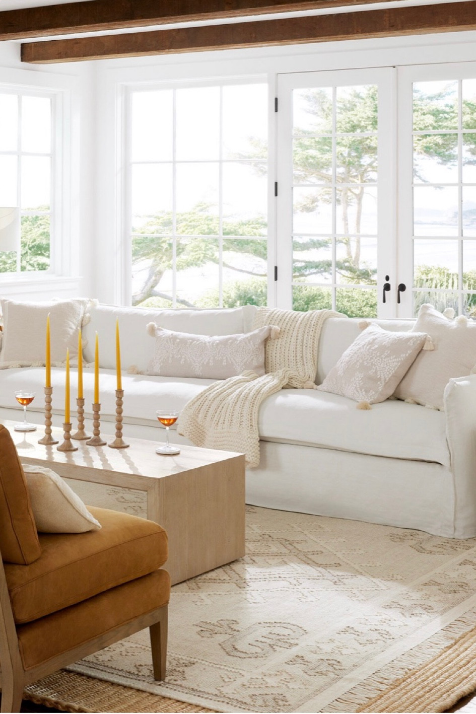 Gorgeous rug available in neutral and blue! 