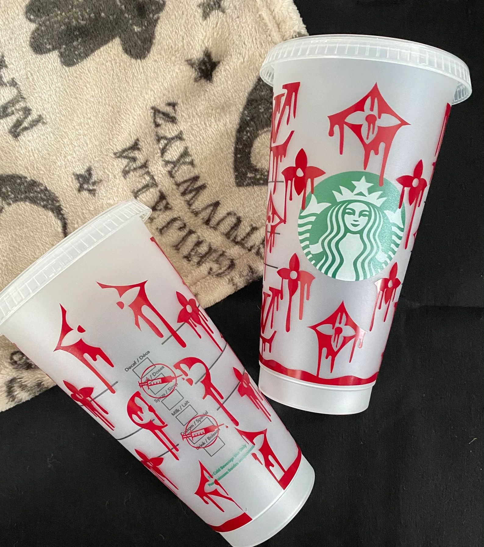 Bloody LV Starbucks Cup | Etsy | Etsy (US)