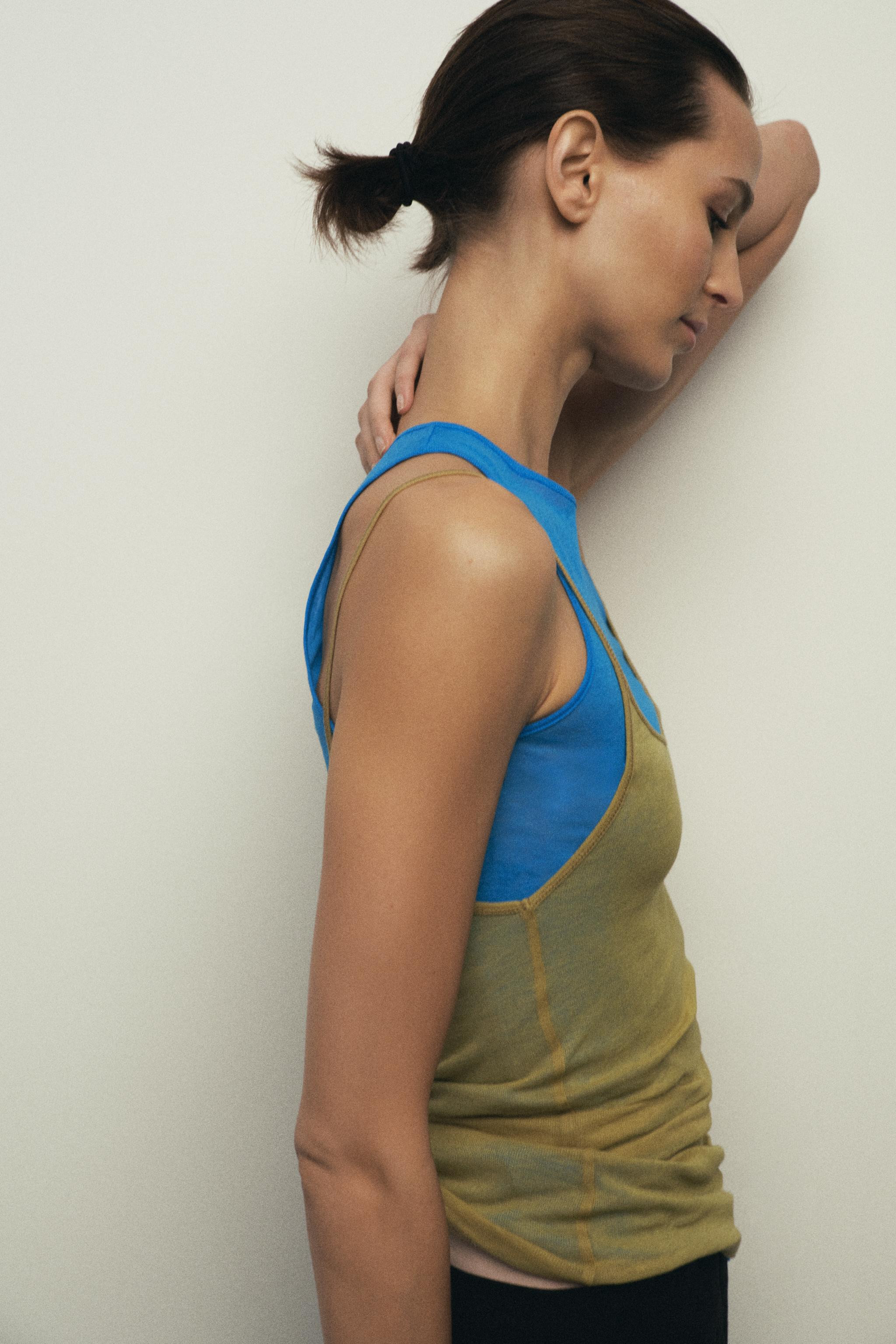 SUPIMA® STRAP TOP | Zara US