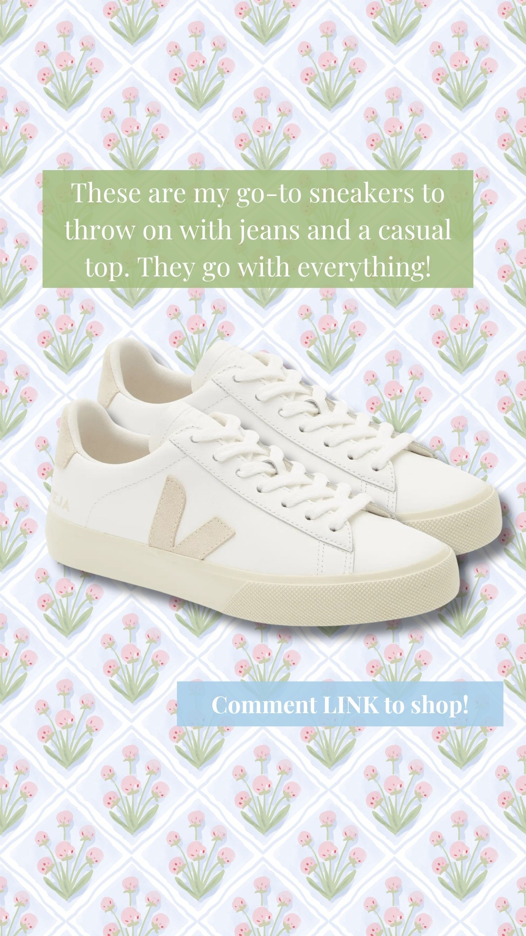 These are the sneakers we reach for with just about every outfit. They’re comfortable, versatile, and pair effortlessly with everything from jeans to dresses. A closet staple you’ll wear all year long.

#LTKgrwm #LTKmomlife #LTKootd