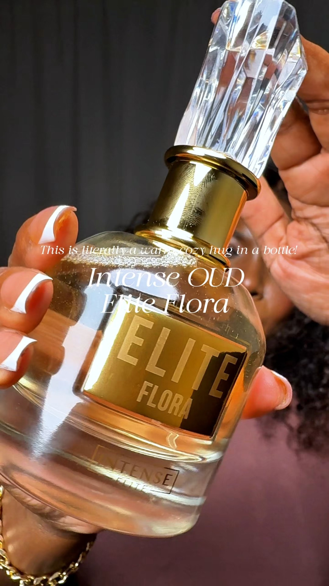 Ah, got you, babe 🤎 Here it is with the hashtags in a sentence format:

POV: Your perfume feels like a cozy hug that lasts all day 💖 Cozy, luxe, unforgettable 🌸 A must-try for my floral girls ✨ Linked in my showcase and below!
Use my code to save extra 15 off on the website.

#luxuryfragrance #perfumes #oudlovers #perfumetok #intenseoud

#LTKFindsUnder50 #LTKBeauty