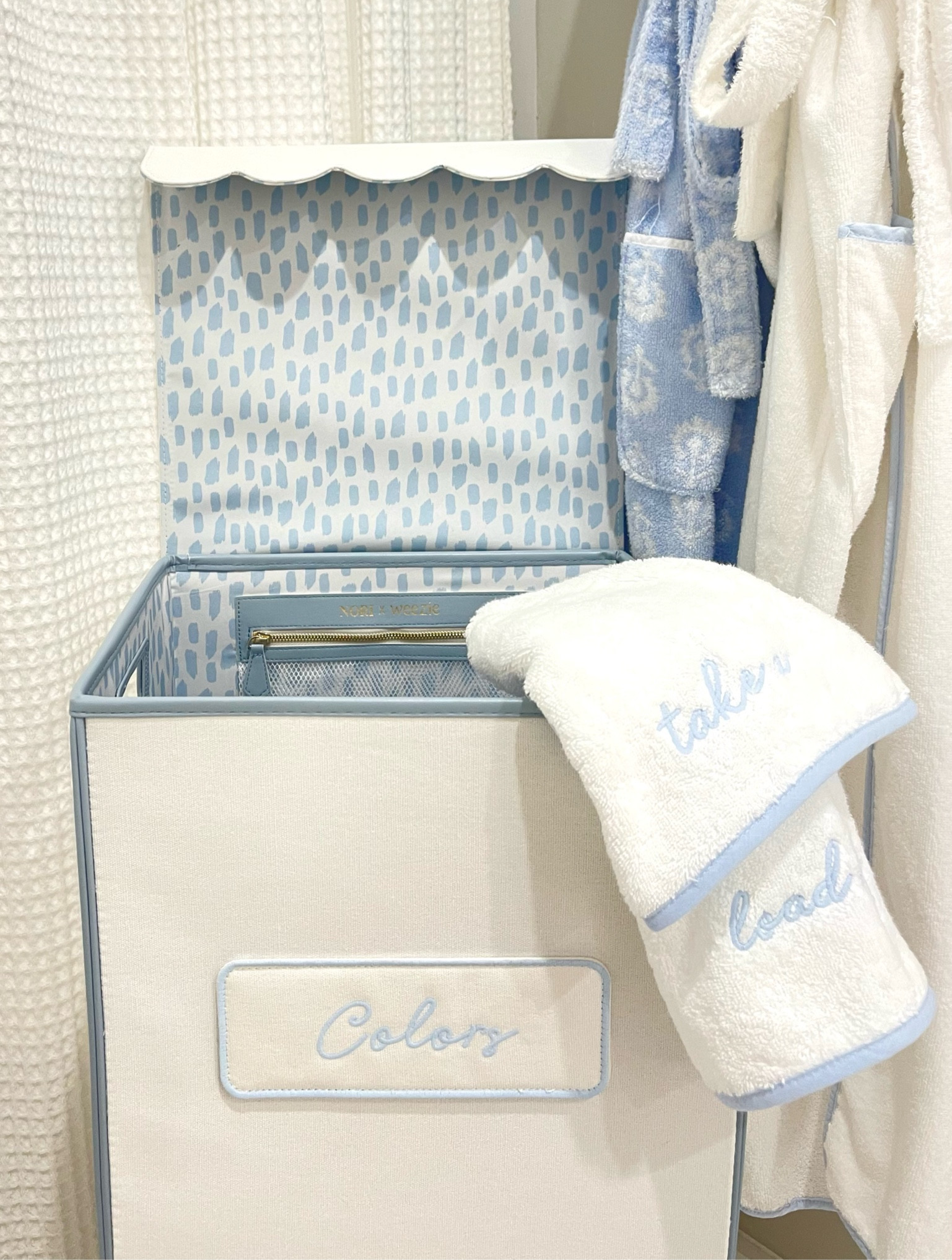 @Nori x @Weezie did not miss with this one 👏🏼 wipeable interior, magnetic + odor locking lid, optional wheels - all while being beautiful!

#LTKHome