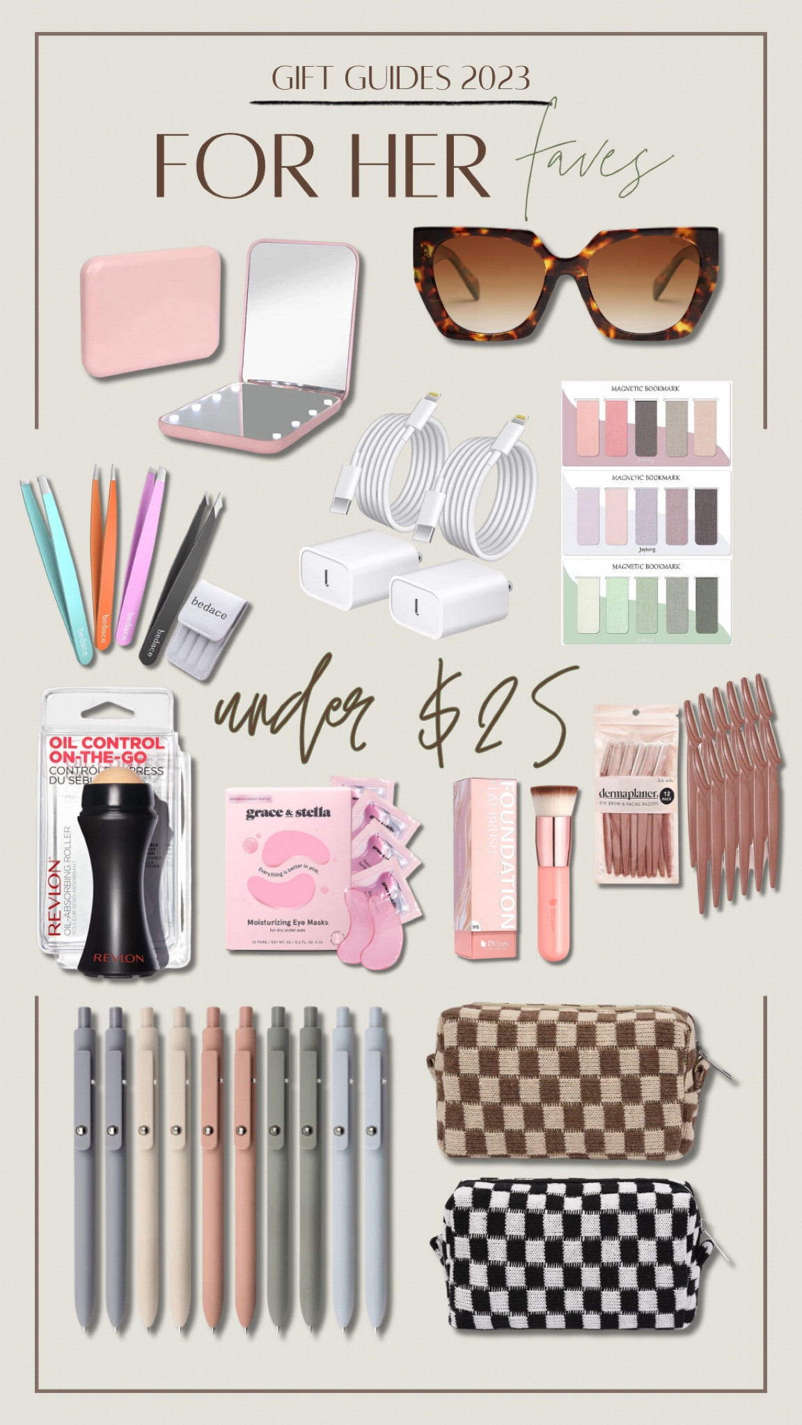 For her - under $25✨🎄some of my Amazon faves! Solid stocking stuffer or gift basket ideas as well! 🤎🎅🏻

For her / Christmas gift guide  / beauty / under $30 / present idea / Holley Gabrielle 

#LTKHoliday #LTKGiftGuide #LTKfindsunder50
