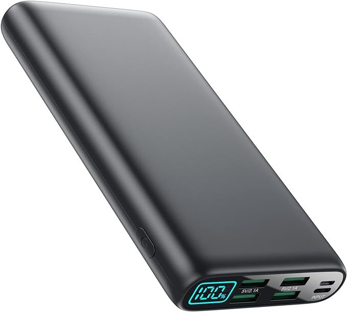 Portable Charger 38800mAh,LCD Display Power Bank,4 USB Outputs Battery Pack Backup, Dual Input US... | Amazon (US)