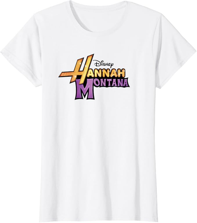 Disney Hannah Montana Logo T-Shirt | Amazon (US)
