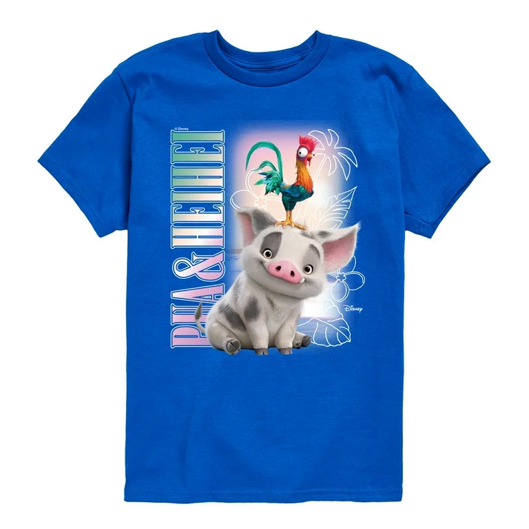Moana 2 - Pua Heihei Bootleg - Boy's Toddler And Youth Short Sleeve Graphic T-Shirt | Walmart (US)