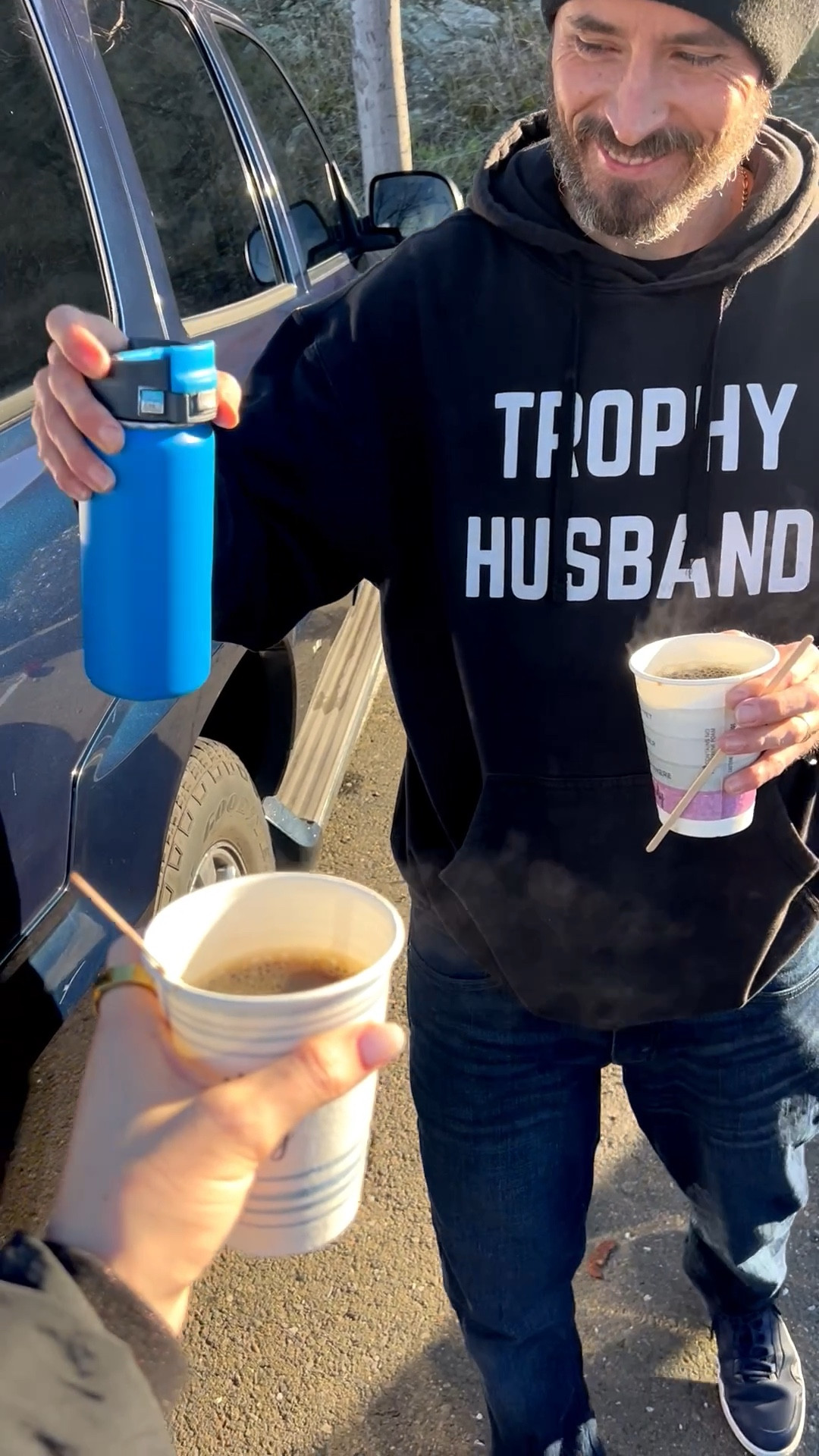 He gets asked about his sweater every single time he wears it 🤣🤣 

Husband, mens 

#LTKootd #LTKMens #LTKSaleAlert