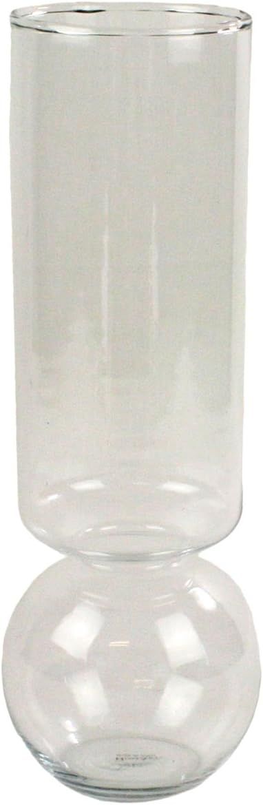 HomArt Glass Bulb Vase, Tall Clear, 1-Count | Amazon (US)