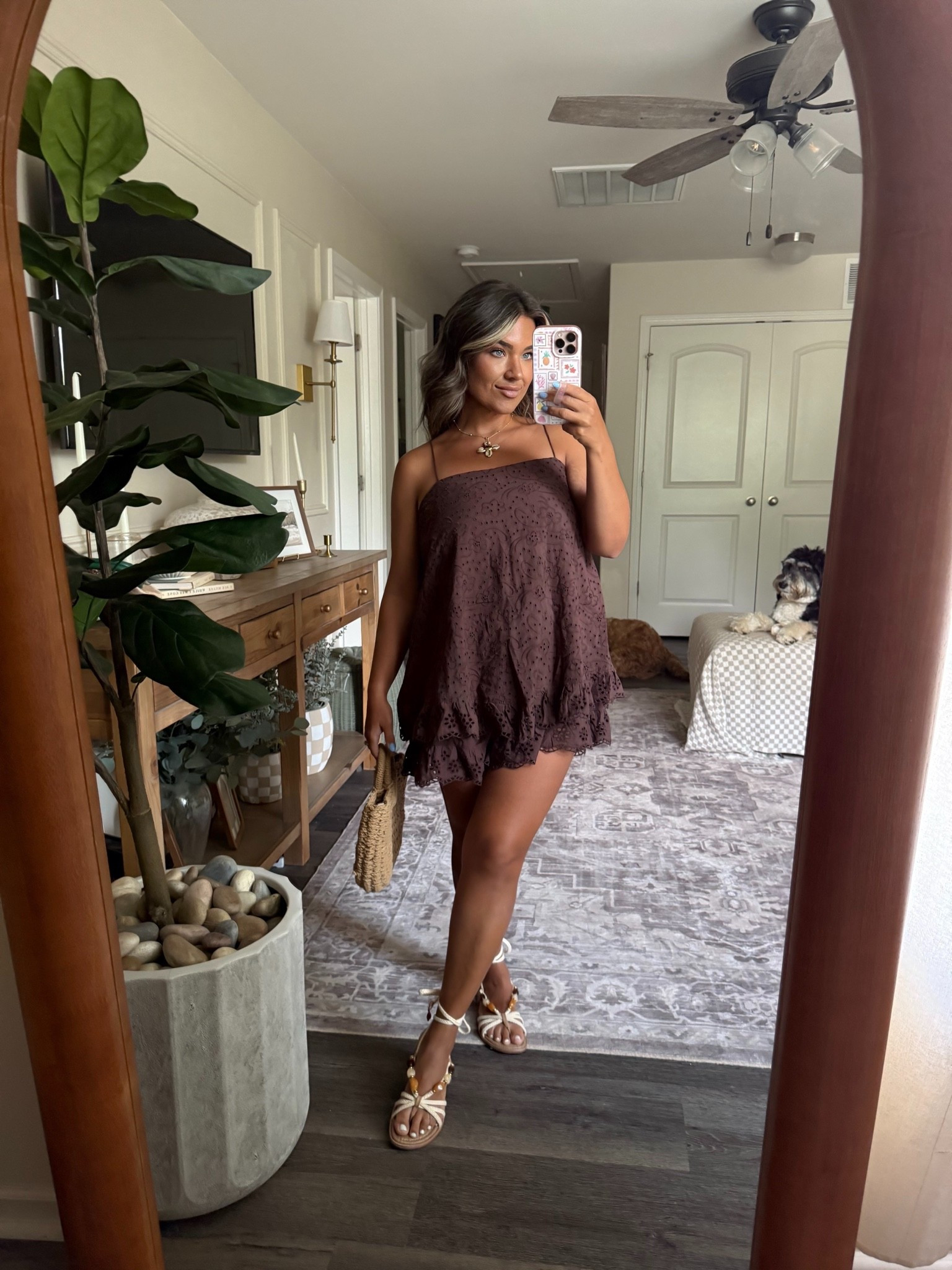 New favorite romper! Perfect for the summer to fall transition ✨

Wearing size medium 
And these shoes are to die for. I’m obsessed!

#LTKootd #LTKMidsize #LTKSeasonal