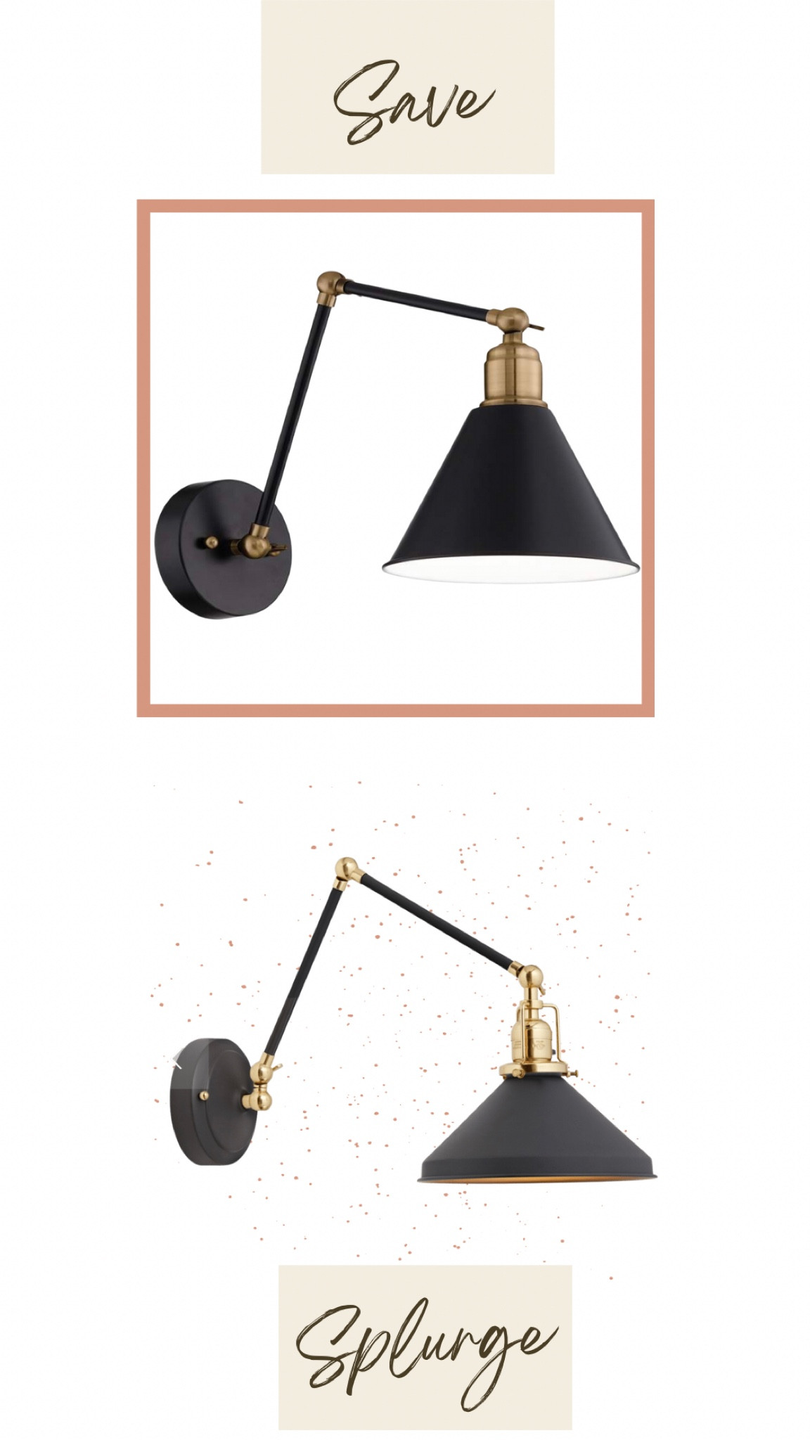 The best dupe for the Reformation Imbrie Articulating Wall Sconce. Perfect for lighting over the kitchen sink!



#LTKhome #LTKsalealert #LTKunder100