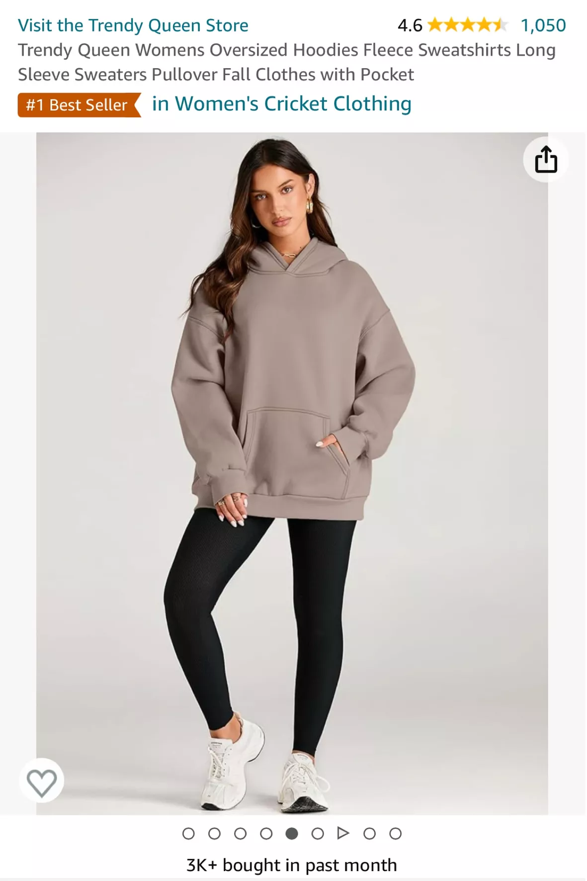 Trendy Queen Womens Oversized Hoodies Fleece Sweatshirts Long Sleeve  Sweaters Pullover Fall Clothes with Pocket : : Clothing, Shoes 
