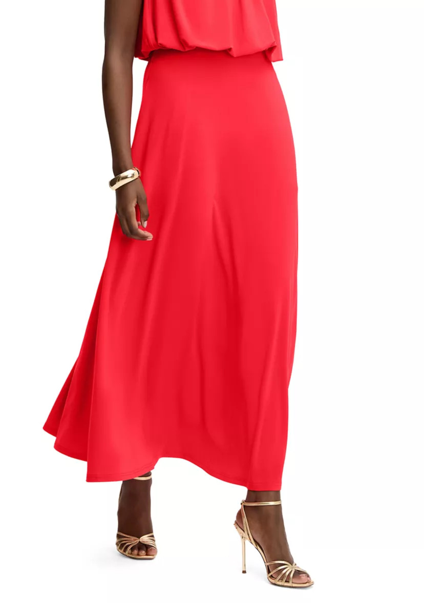 Women's Gathered Maxi Skirt | Belk