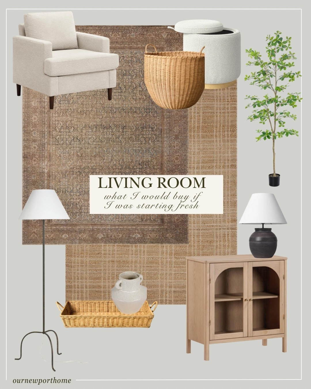 If I were starting my living room from scratch, these are the pieces I’d invest in first - especially with the spring sales happening this week. A mix of foundational staples and functional upgrades that make your space feel finished without overcomplicating it.





living room essentials list, living room furniture ideas, target living room decor, amazon home decor finds, storage ottoman living room, best area rug living room, living room lighting ideas, table lamp living room decor, floor lamp modern living room, accent chair living room, storage cabinet living room, decorative storage baskets, neutral living room decor ideas, affordable home decor finds

#LTKHome