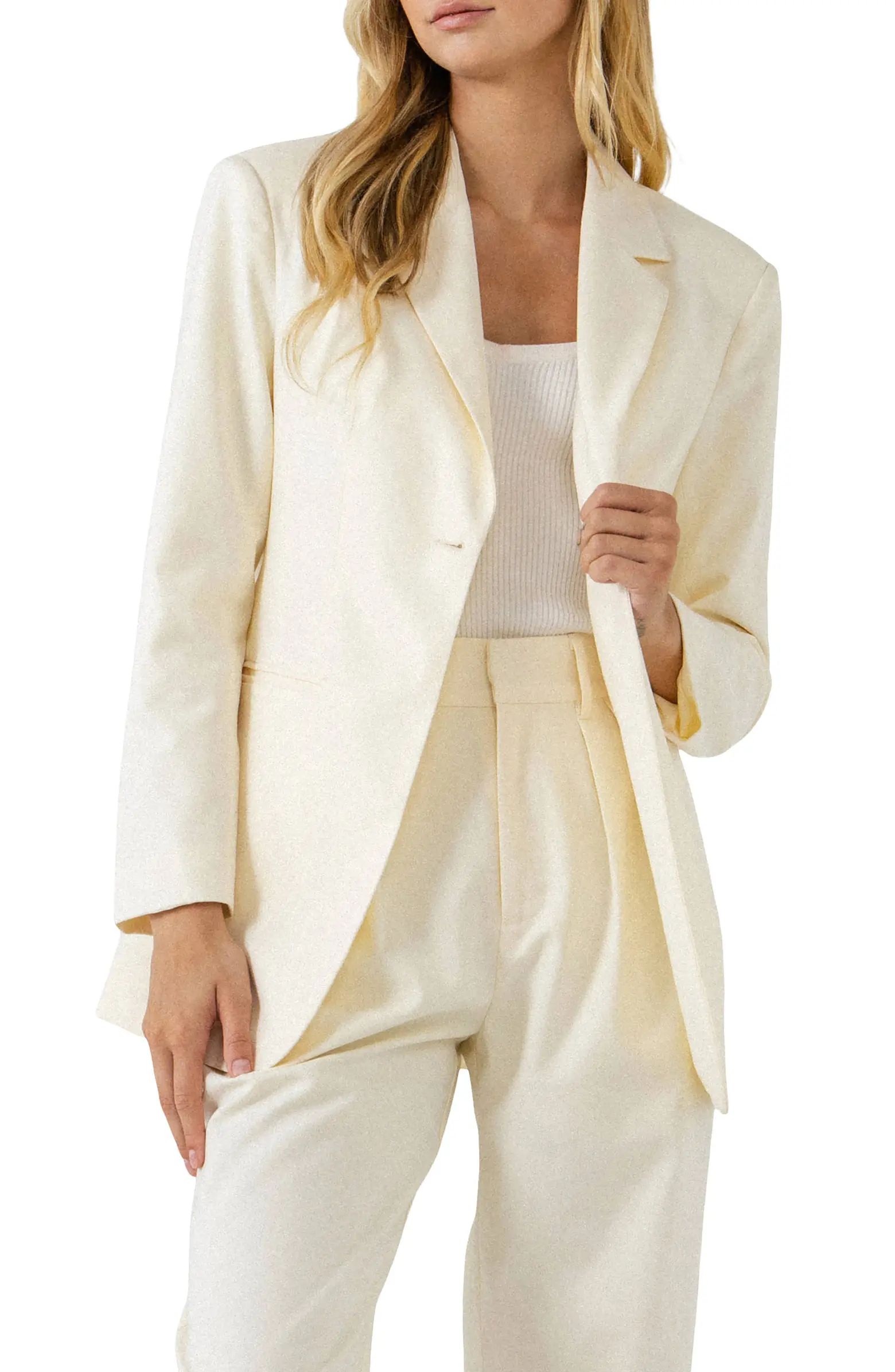 Oversize Single Breasted Blazer | Nordstrom