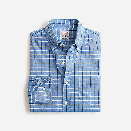 Slim Broken-in organic cotton oxford shirt | J.Crew US