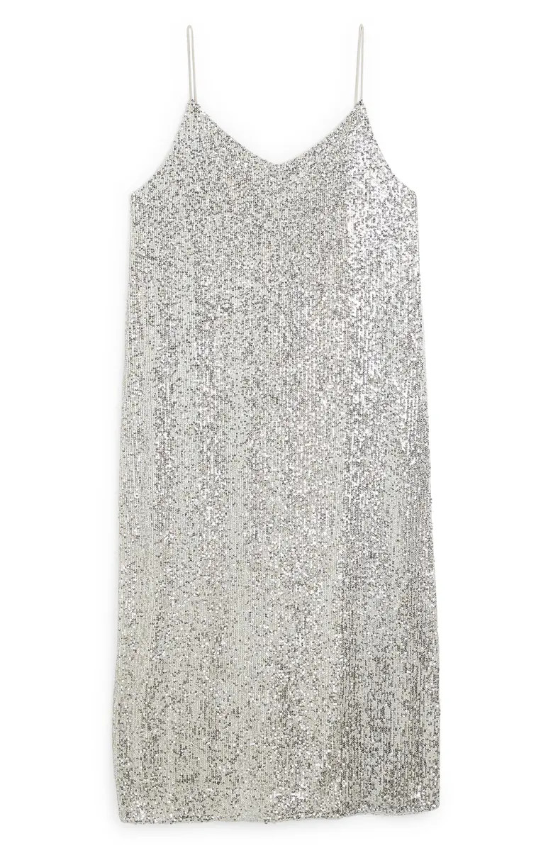 River Island Addison Sequin Slipdress | Nordstrom | Nordstrom