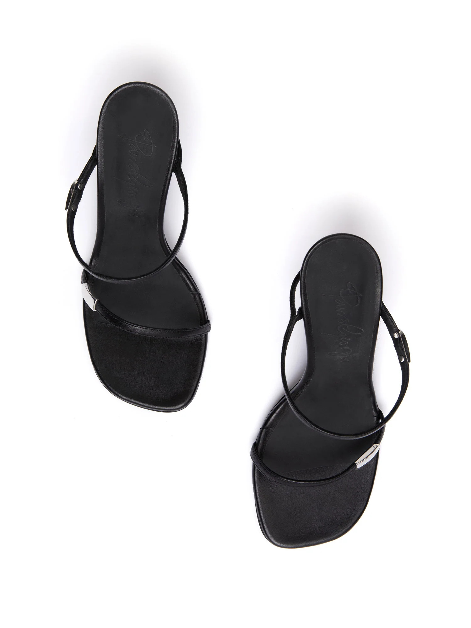 Gaia Heel | Black | Paris Georgia