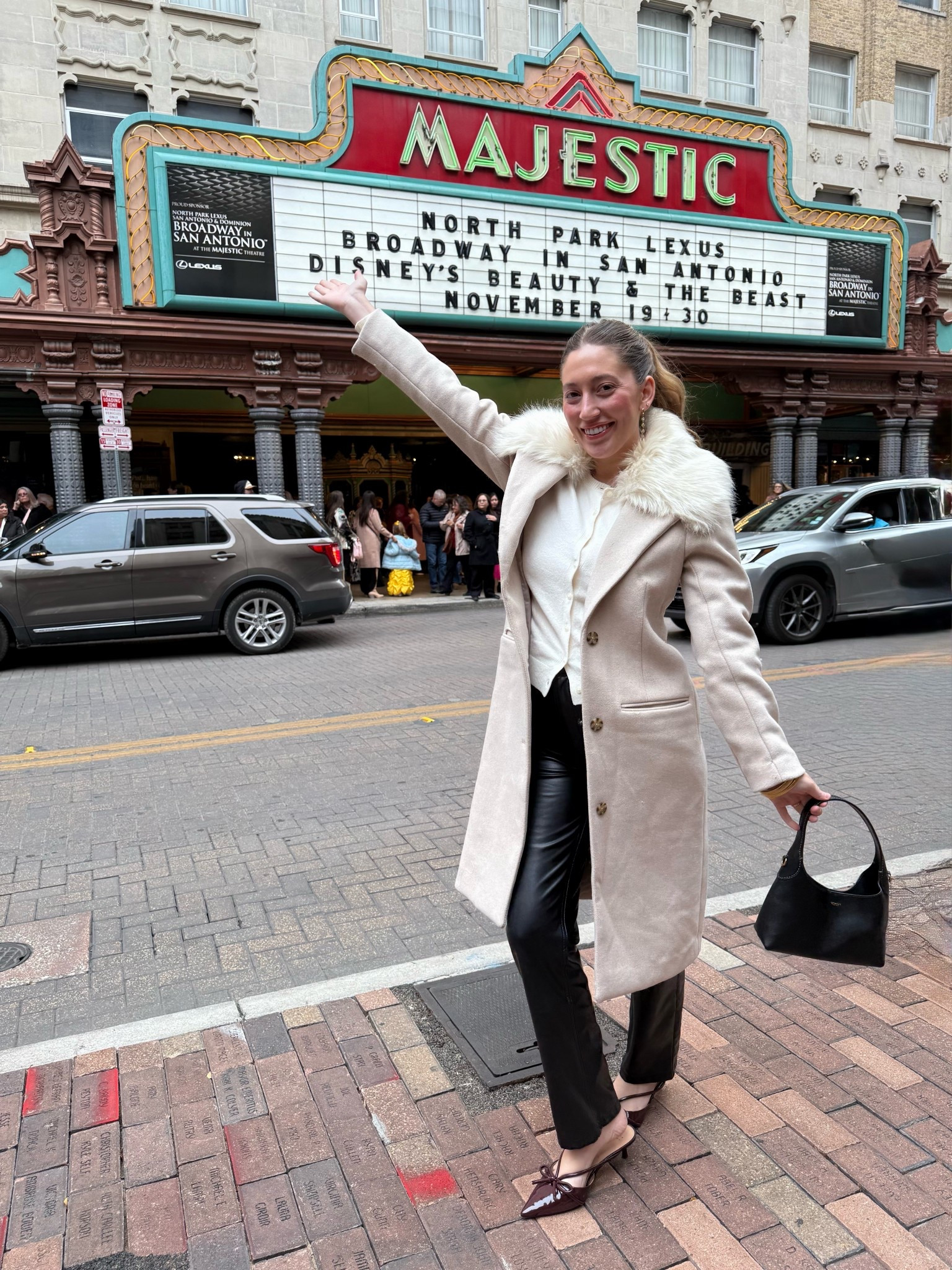 Date night outfit!! Coat is old Abercrombie 

#LTKdayinmylife #LTKFindsUnder50 #LTKHoliday