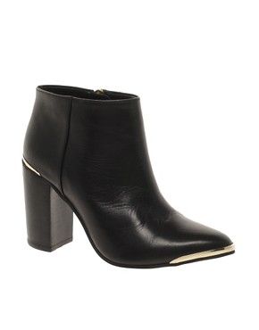 ASOS ADDICT Leather Ankle Boots | ASOS US