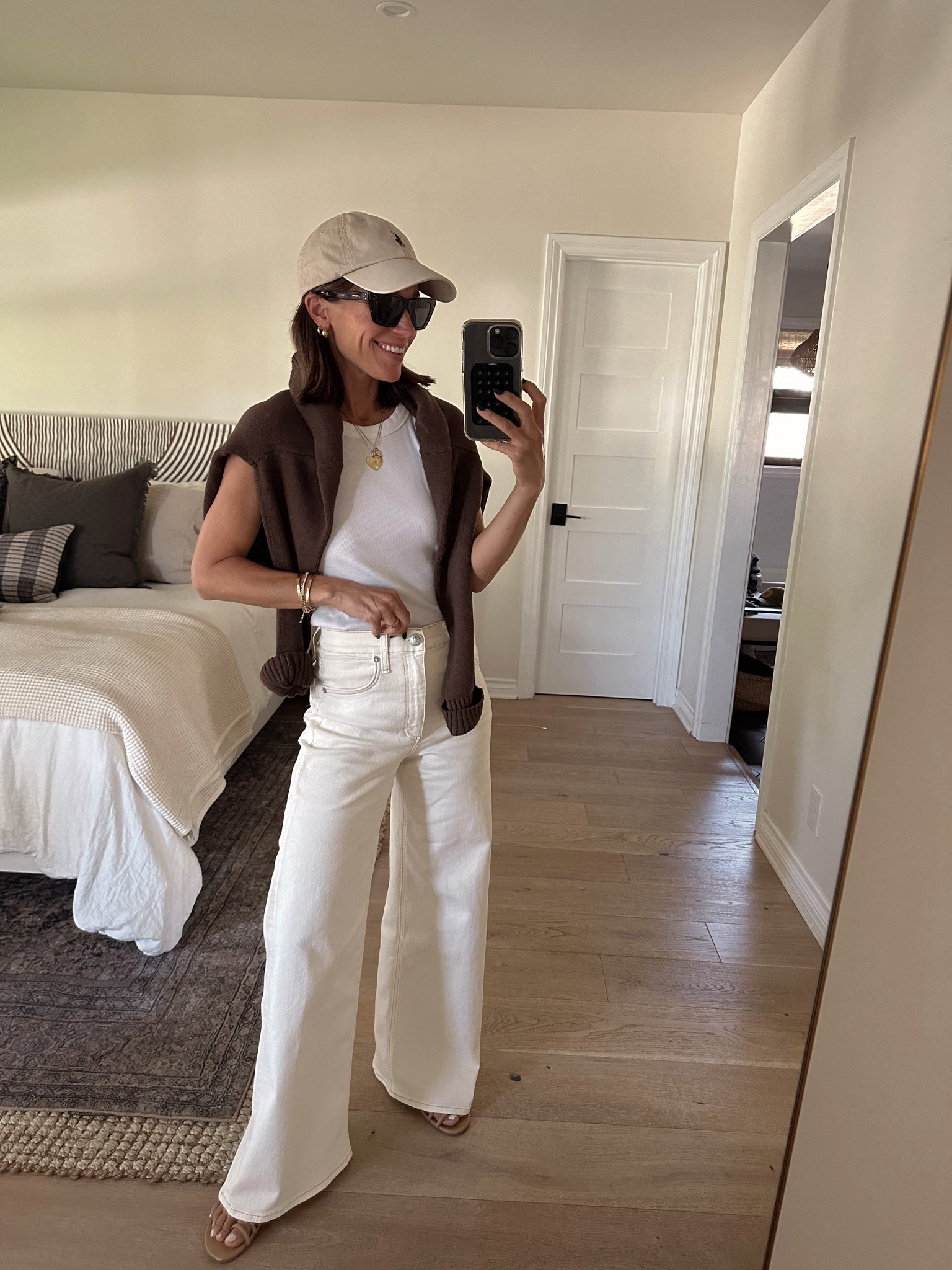 Easy fall transitional outfit (sizing details in previous post) 

#LTKOver40