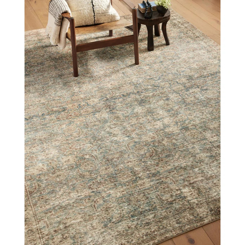 Amber Lewis x Loloi Morgan Sea / Sage Area Rug feat. CloudPile™ | Wayfair North America