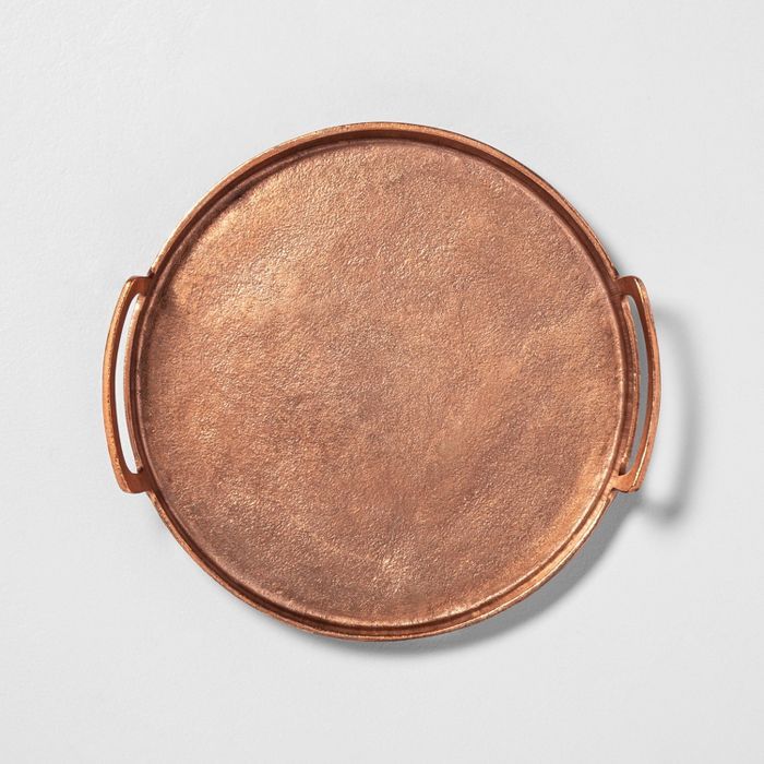 Antique Copper Finish Decor Tray - Hearth & Hand™ with Magnolia | Target