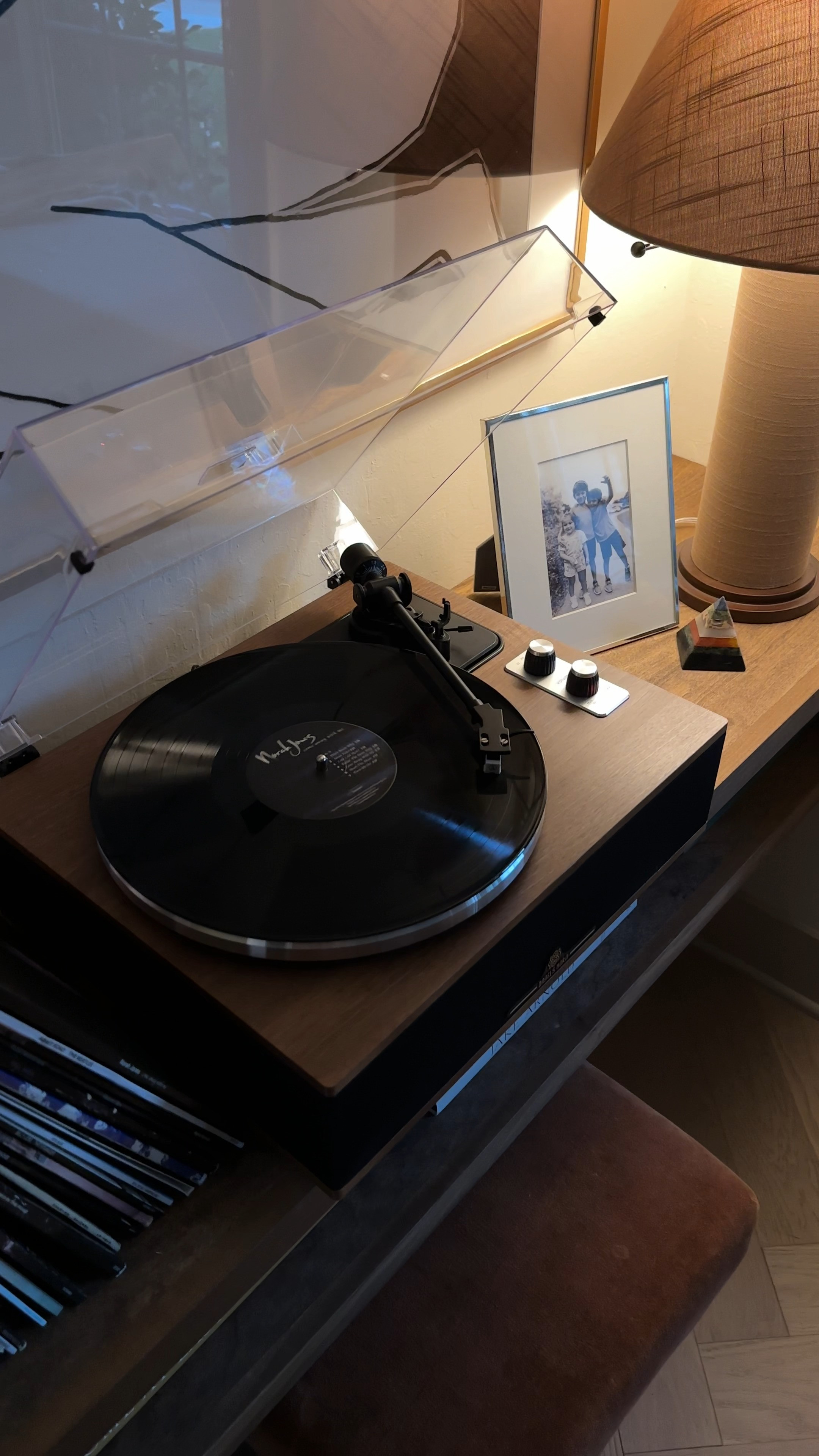 My favorite record player and this little record holder are both on sale for Prime Day!! 

 #LTKHome #LTKSaleAlert