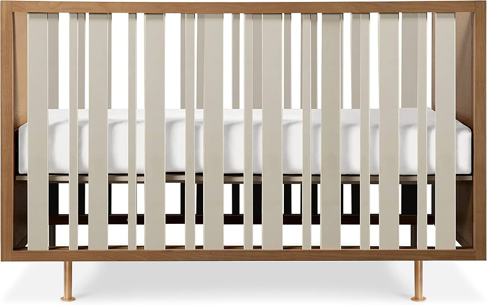 Novella 3-in-1 Convertible Crib in Stained Ash and Ivory, Greenguard Gold and CertiPUR-US Certifi... | Amazon (US)