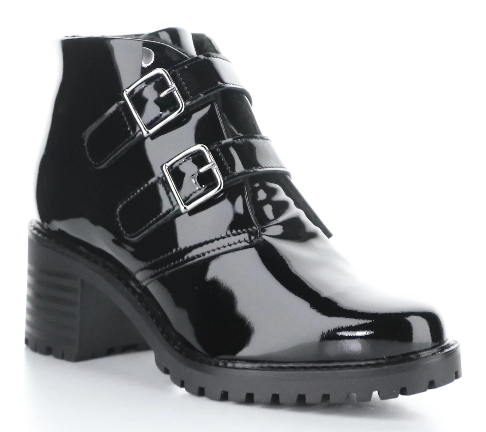Bos. & Co. Patent Leather Bootie - Issey | QVC