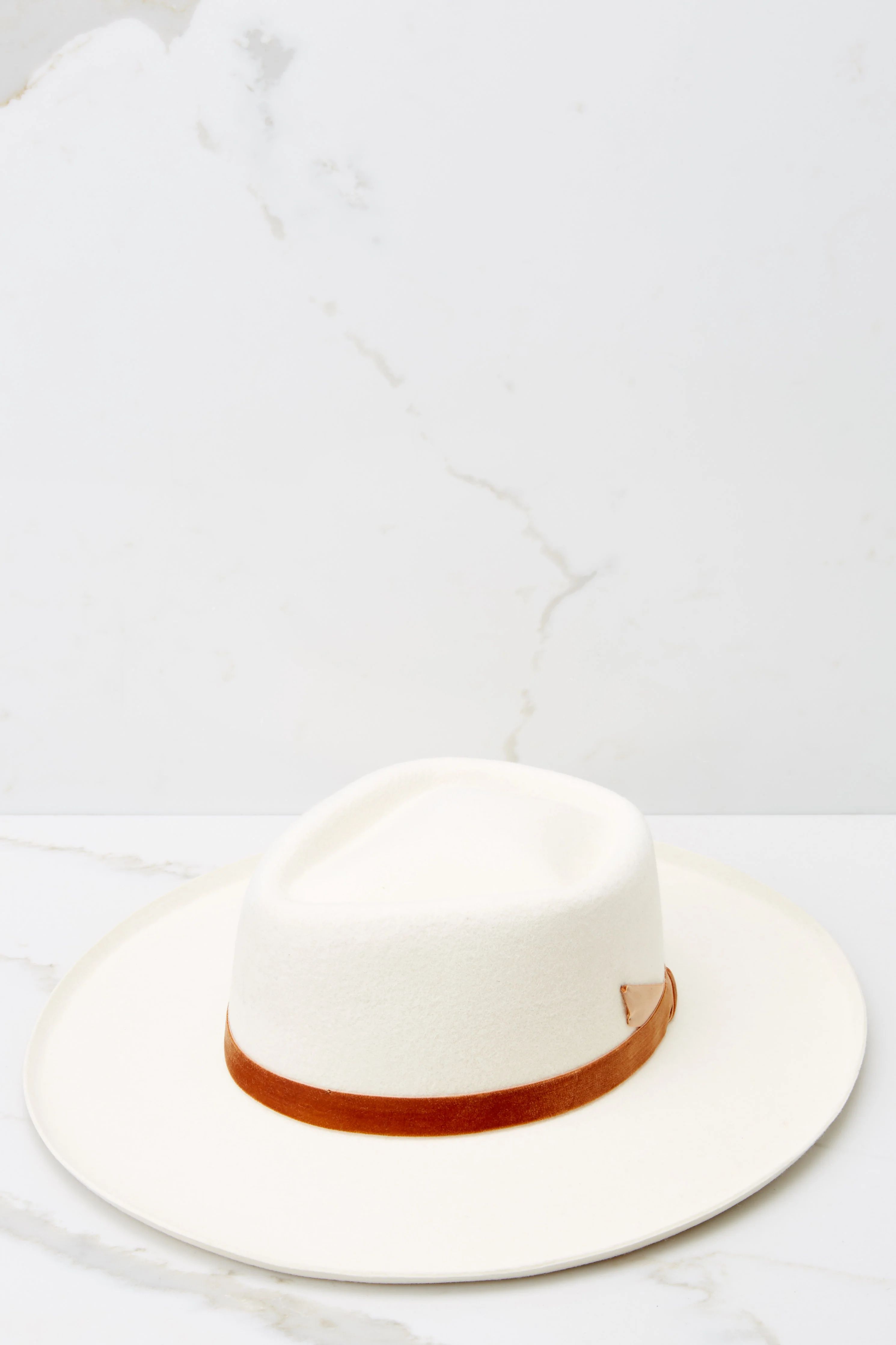 Val White Diamond Hat | Red Dress 