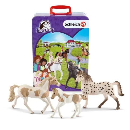 4-Piece HORSE CLUB Collector's Case Bundle | Schleich USA Inc.