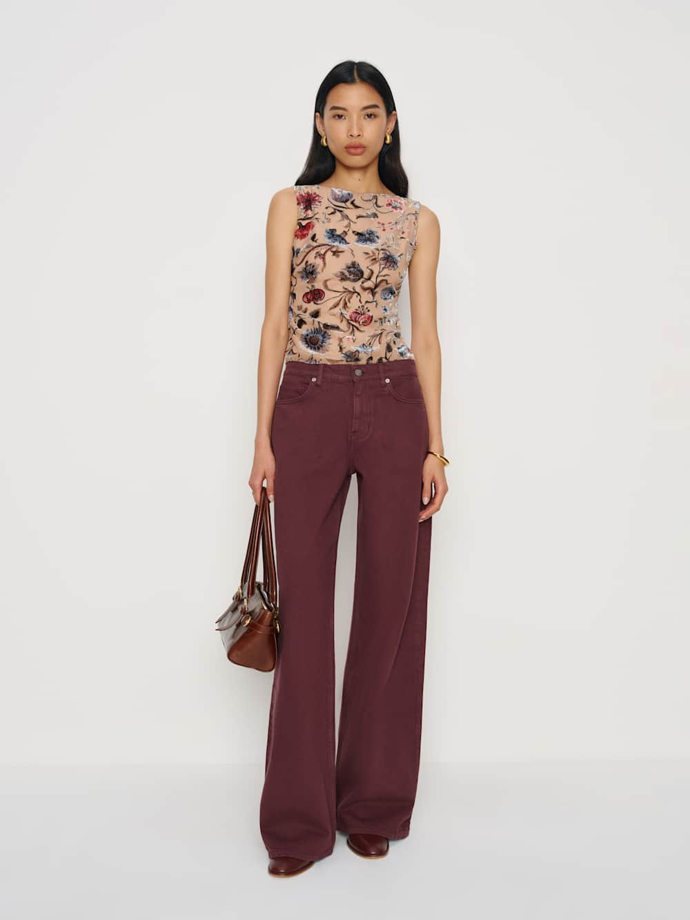 Cary Low Rise Slouchy Wide Leg Jeans | Reformation (Global)