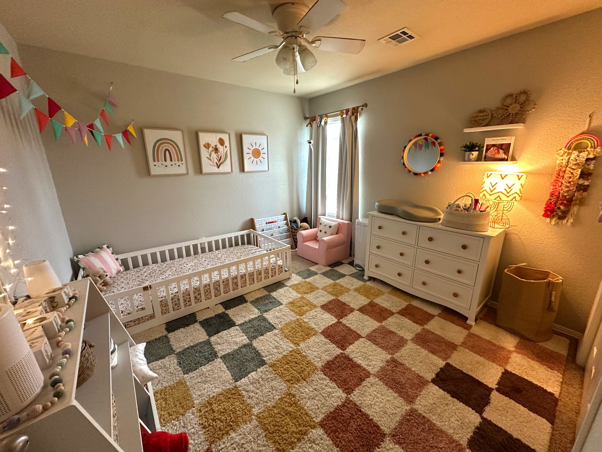 Toddler Room Makeover🌞🌈🌼

Toddler, room, floor bed, Montessori, toddler girl room, girl room, kids room, kids, room makeover

#LTKHome #LTKKids #LTKFamily