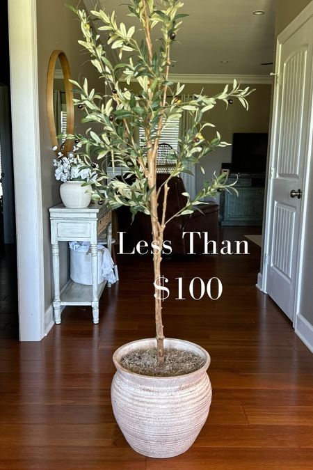 The Walmart faux olive tree is on sale for less than $40 for the 6 foot option! I paired mine with this gorgeous planter from Lowe’s! You can get the whole look for less than $100! 


Hope you have a wonderful weekend! We’re starting off rainy here. 😩

#walmartpartner #lowespartner #walmartdeals #lowesfinds #affordablehomedecor #fauxolivetree #planterideas

#LTKSeasonal #LTKHome #LTKSaleAlert