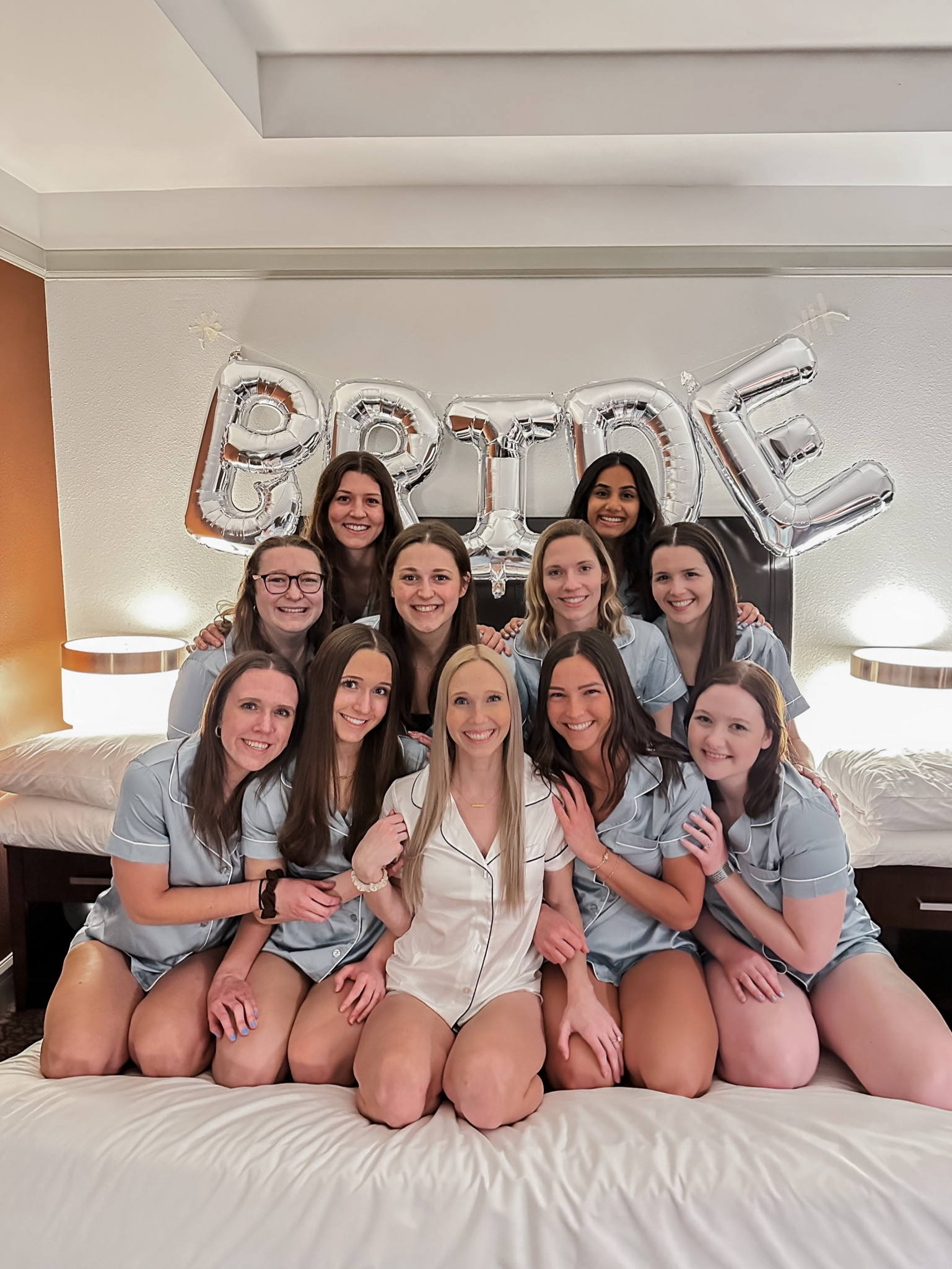 Bachelorette party pajamas! 🤍💍

Here’s the pajama sets I got for my bridesmaids (they’re in a really pretty Dusty Blue satin). 

Bridesmaid pajamas, bridesmaid pjs, Amazon pajamas, white satin pajamas, bride pajamas, white pajama set, white satin pajama shorts set, bachelorette party outfits, snow in love, winter bachelorette, bachelorette party gifts, gifts for bridesmaids, wedding outfits

#LTKstyletip #LTKfindsunder50 #LTKwedding