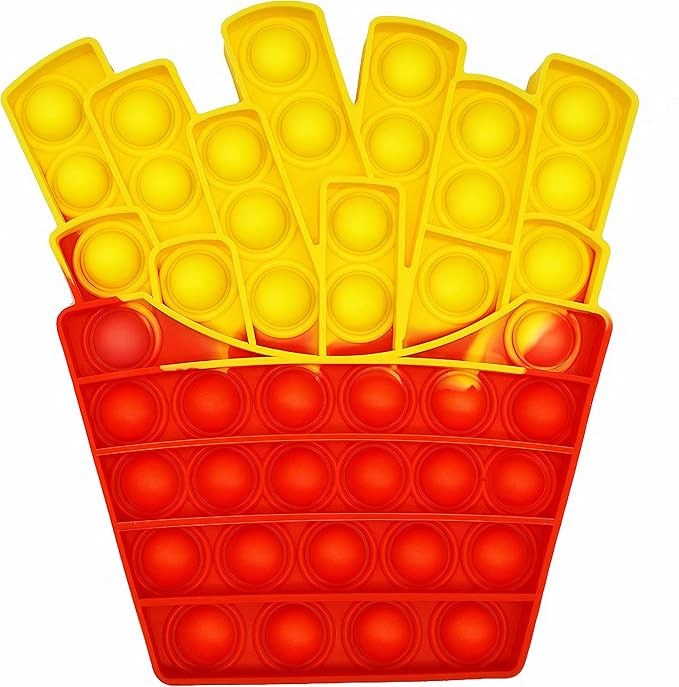 InvoxStore Pop It Fidget Toy, Push Pop Bubble Popping Sensory Toy, Anxiety Stress Relief Toy, Autism | Amazon (US)