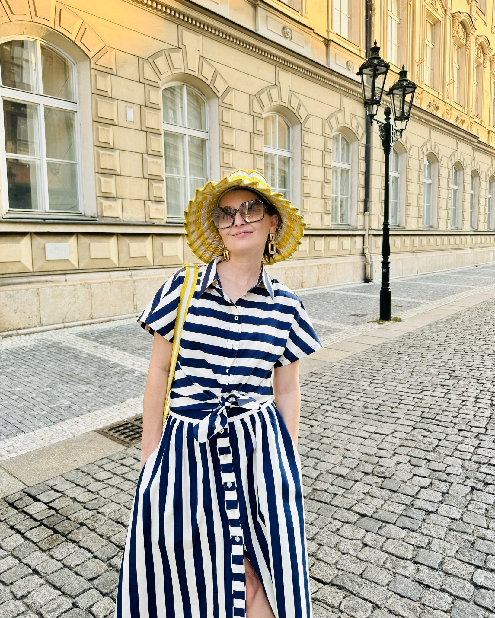 Stripes on stripes in Prague 💙🤍💛

striped skirt
striped top
striped dress 
lorna murray
tuckernuck

#LTKOver40 #LTKFindsUnder100 #LTKSeasonal