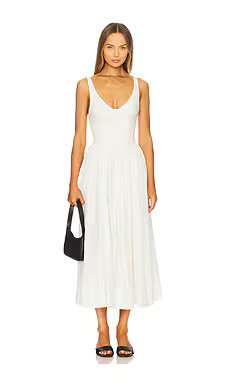 DELFI Odessa Dress in Cream from Revolve.com | Revolve Clothing (Global)