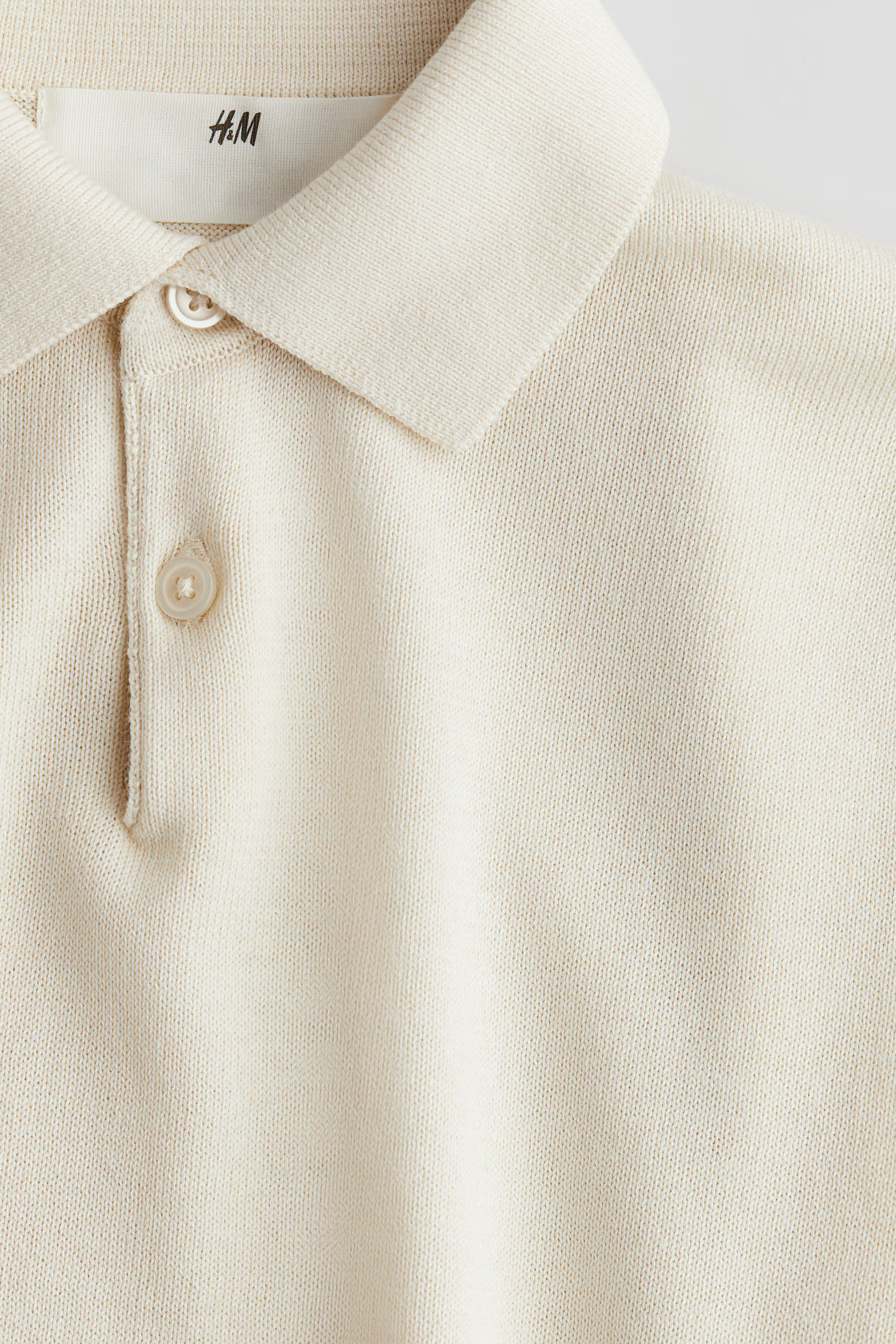 Fine-knit polo shirt | H&M (US + CA)