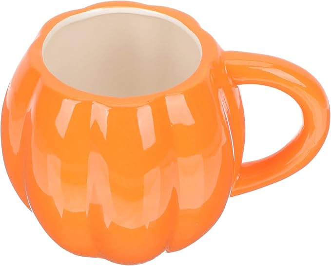 Pumpkin Ceramic Coffee Mug Halloween Pumpkin Cups Ceramic Coffee Mug Milk Cup Fun Autumn Mugs for... | Amazon (US)