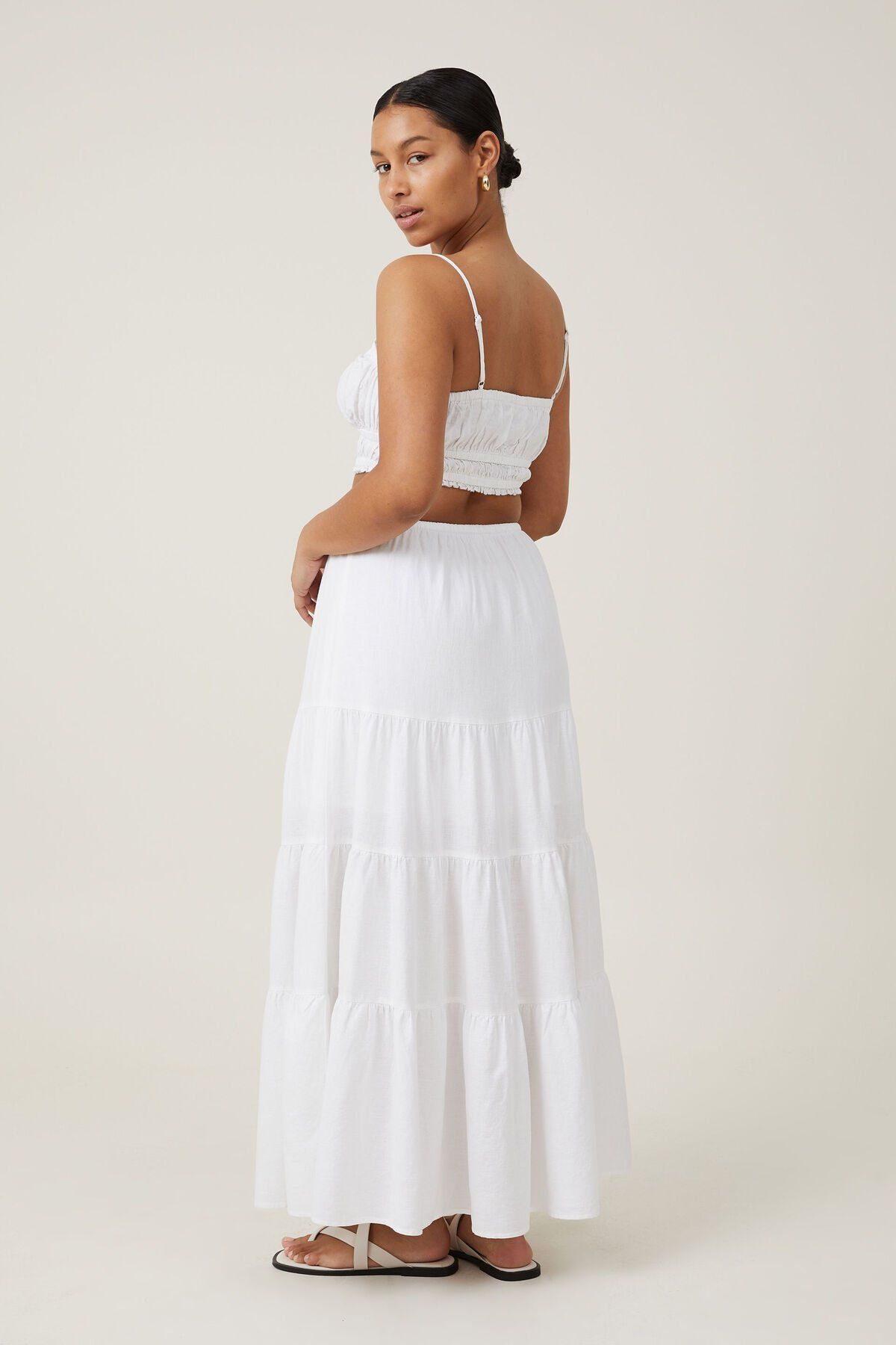 Haven Tiered Maxi Skirt | Cotton On (US)