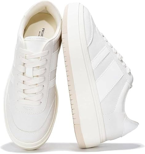 Project Cloud Platform Sneakers for Women - Lightweight Memory Foam Insole Fashion Sneakers for W... | Amazon (US)