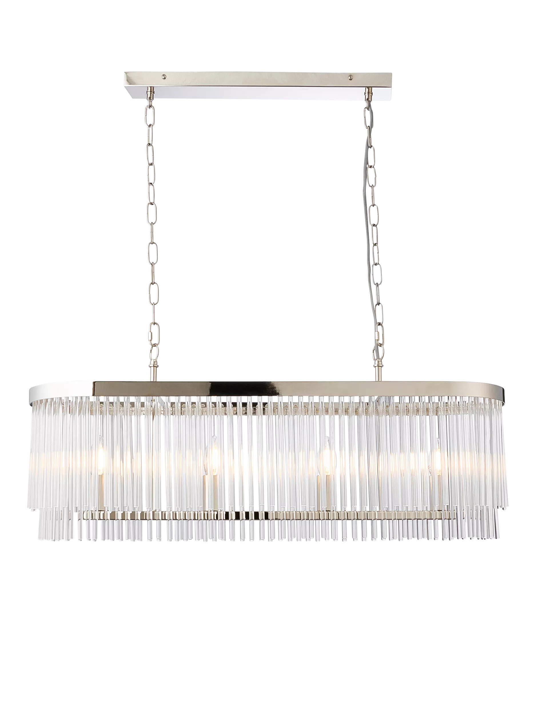 John Lewis Lexton Over Diner Ceiling Light, Matte Antique Brass | John Lewis (UK)